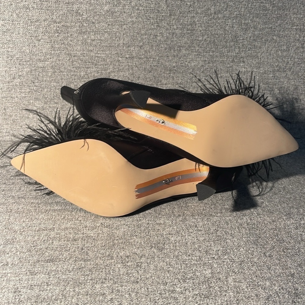 Sam Edelman Fancy Feather Dress Booties. NEW - Picture 7 of 8